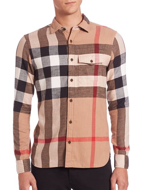 burberry men's shirt sale|discount burberry shirts men.